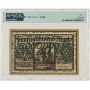 Dantzig, 5 millions de marks 1923 - surimpression verte - PMG 64 EPQ