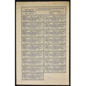 Handlowa Spółka Akcyjna Impex w Krakowie, 100 x 140 mkp, 1.07.1923