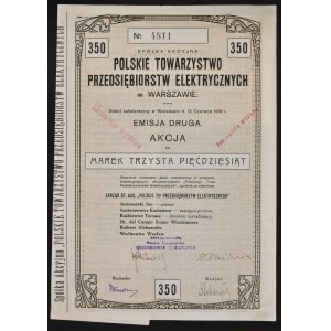 Polskie Towarzystwo Przedsiębiorstw Elektrycznych S.A., 350 mkp, Emisja II