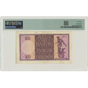 Danzig, 20 Gulden 1932 - C/A - PMG 45
