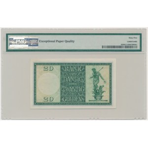 Danzig, 20 Gulden 1937 - K - PMG 65 EPQ