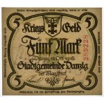Danzig, 5 Mark 1918 - PMG 66 EPQ