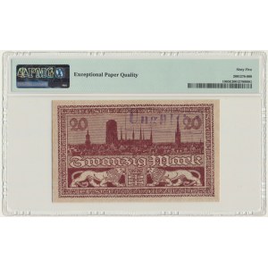 Danzig, 20 Mark 1918 - PMG 65 EPQ