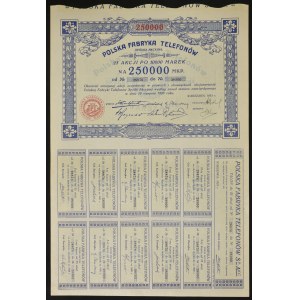 Polska Fabryka Telefonów S.A., 25 x 10.000 mkp