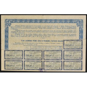 4% Premiowa Pożyczka Dolarowa 1931, seria III, obligacja $5