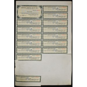 Jaworznickie Komunalne Kopalnie Węgla S.A., 500 zł 1932