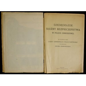 Tenth Anniversary of the Security Service in Reborn Poland. (1915-1925)