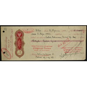 Lettres de change, Vilnius 1928