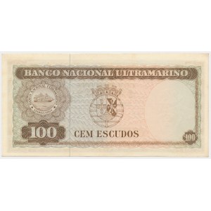 Timor portugais, 100 escudos 1963
