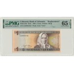 Lithuania, 1 Litas - replacement - PMG 65 EPQ