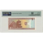 Lithuania, 1 Litas - replacement - PMG 65 EPQ