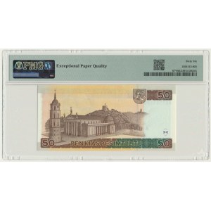 Lithuania, 50 Litu 2003 - replacement - PMG 66 EPQ