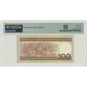 Lithuania, 100 Litu 1991 - PMG 65 EPQ