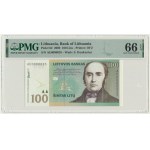 Lithuania, 100 Litu 2000 - AE 0000035 - PMG 66 EPQ