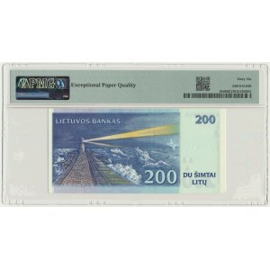 Lituanie, 200 litas 1997 - PMG 66 EPQ