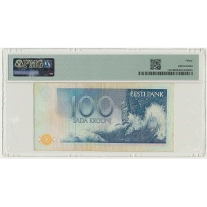 Estonie, 100 couronnes 1992 - série de remplacement - PMG 30