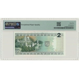 Lithuania, 2 Litai 1993 - PMG 66 EPQ