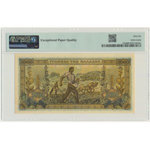 Greece, 5.000 Drachmai 1942 - PMG 66 EPQ