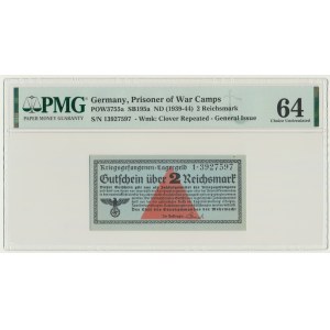 Germany, 2 Reichsmark (1939-44) - PMG 64 EPQ