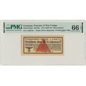 Germany, 5 Reichsmark (1939-44) - PMG 66 EPQ