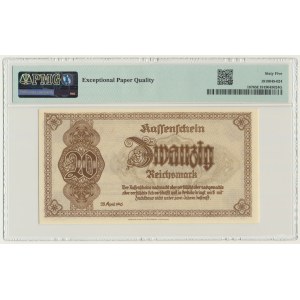 Germany, 20 Reichsmark 1945 - PMG 65 EPQ