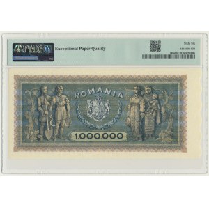 Romania, 1 million Lei 1947 - PMG 66 EPQ