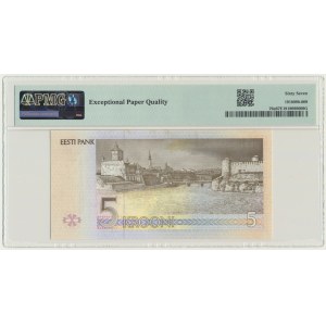 Estonie, 5 couronnes 1994 - PMG 67 EPQ