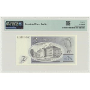 Estonia, 2 Krooni 1992 - PMG 66 EPQ