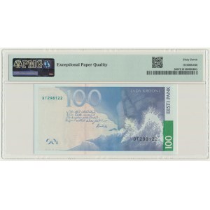 Estonie, 100 couronnes 2007 - PMG 67 EPQ