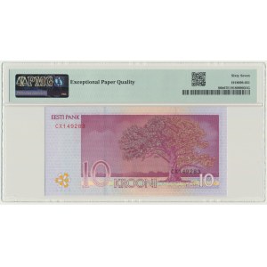 Estonia, 10 Krooni 2007 - PMG 67 EPQ