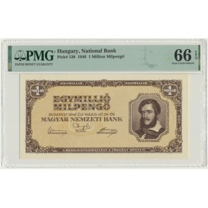 Hungary, 1 billion Milpengo 1946 - PMG 66 EPQ