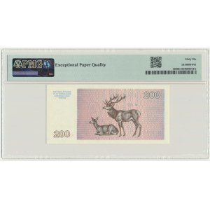 Lithuania, 200 Talonas 1993 - PMG 66 EPQ