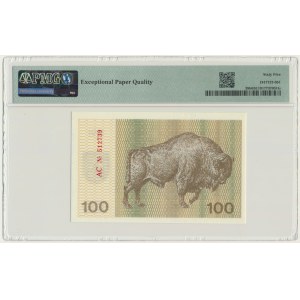 Lituanie, 100 talonas 1991 - avec clause - PMG 65 EPQ
