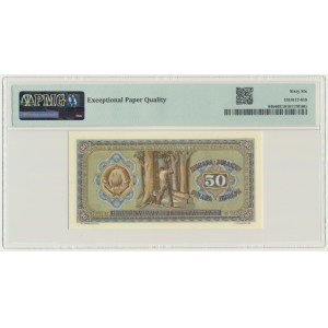 Yugoslavia, 50 Dinara 1946 - PMG 66 EPQ
