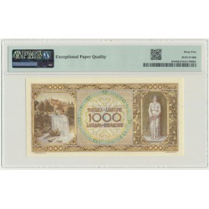 Juhoslávia, 1 000 dinárov 1946 - PMG 65 EPQ