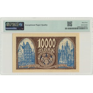 Danzig, 10.000 Mark 1923 - PMG 64 EPQ