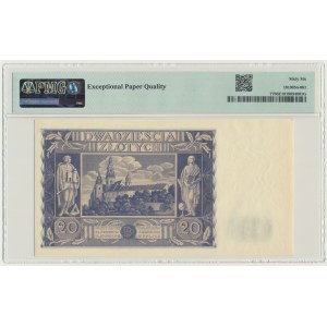 20 złotych 1936 - AM - PMG 66 EPQ