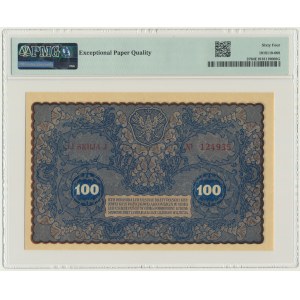 100 marek 1919 - IJ Serja J - PMG 64 EPQ