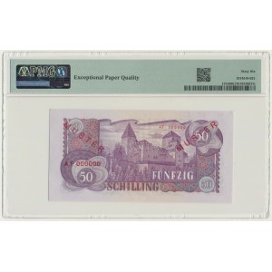 Autriche, 50 shillings 1962 - MODEL - PMG 66 EPQ