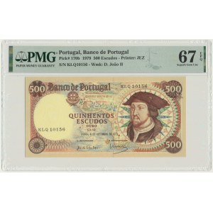 Portugal, 500 Escudos 1979 - PMG 67 EPQ