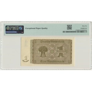 Germany, 1 Rentenmark 1937 - PMG 66 EPQ