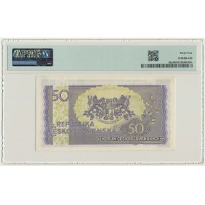 Czechoslovakia, 50 Korun (1945) - PMG 64