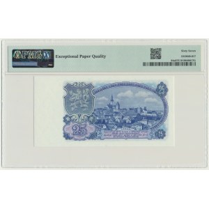Czechoslovakia, 25 Korun 1953 - PMG 67 EPQ