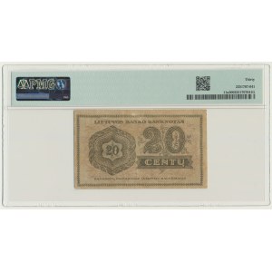 Lithuania, 20 Centu 1922 - PMG 30