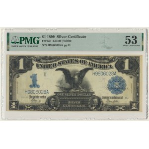 USA, Certificat en argent, $1 1899 - Elliot &amp; White - PMG 53