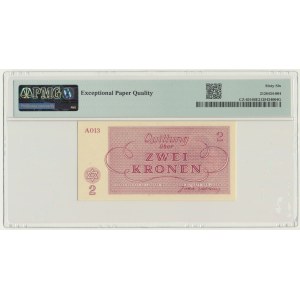 Czechoslovakia (Theresienstadt Ghetto), 2 Kronen 1943 - PMG 66 EPQ