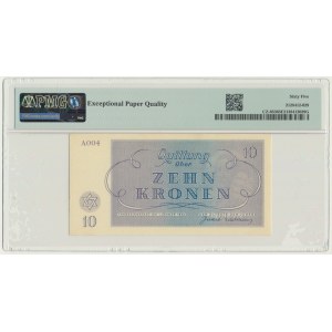 Czechoslovakia (Theresienstadt Ghetto), 10 Kronen 1943 - PMG 65 EPQ