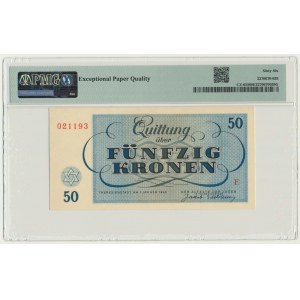 Czechoslovakia (Theresienstadt Ghetto), 50 Kronen 1943 - PMG 66 EPQ