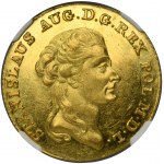 Poniatowski, 3 Ducats Warsaw 1794 - NGC MS62