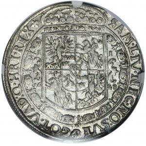 Sigismund III Vasa, Thaler Bromberg 1628 II - NGC MS61 - VERY RARE
